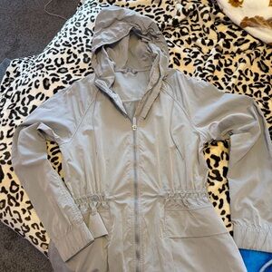 lululemon athletica Light Gray Utility Jacket